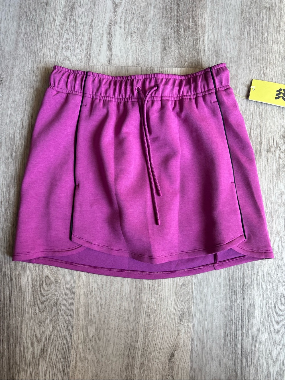 All in Motion Pink Purple Fuchsia Athletic Mini Skirt / Skort w Shorts & Pockets
